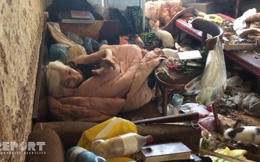 В Сумгайыте семья превратила квартиру в свалку - ФОТО - ВИДЕО