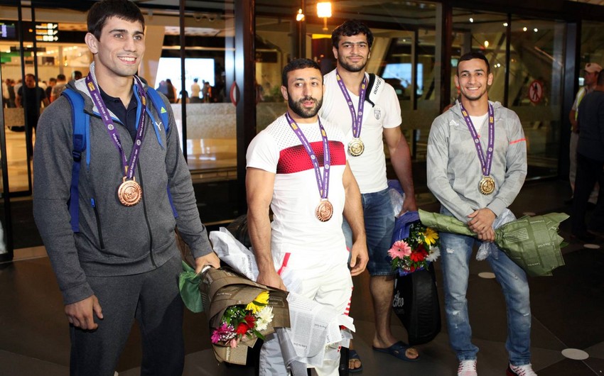 Azerbaijani national judo team back to Baku