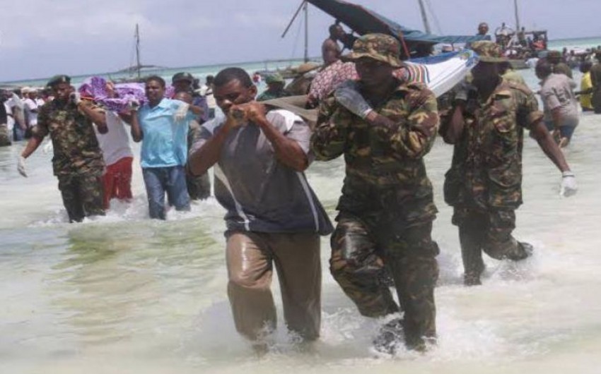 Tanzaniyada gəmi qəzası nəticəsində 44 nəfər ölüb