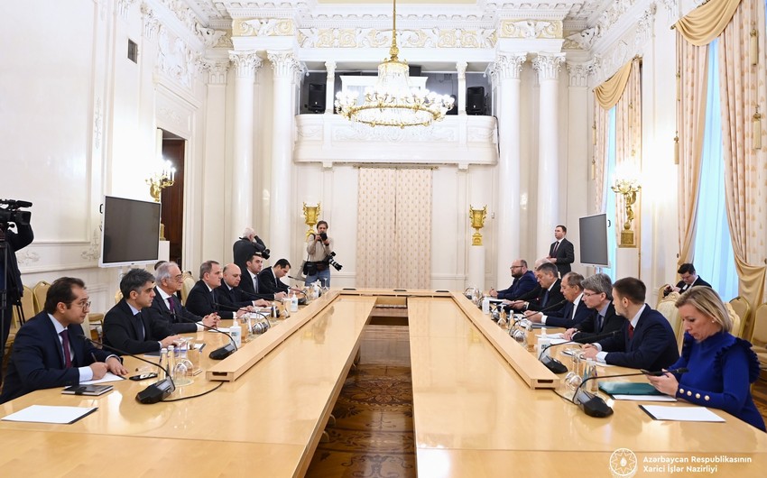 Байрамов и Лавров обсудили наращивание усилий по нормализации между Ереваном и Баку 