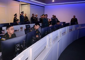 Начальник Генштаба Казахстана побывал на командном пункте ВВС Азербайджана