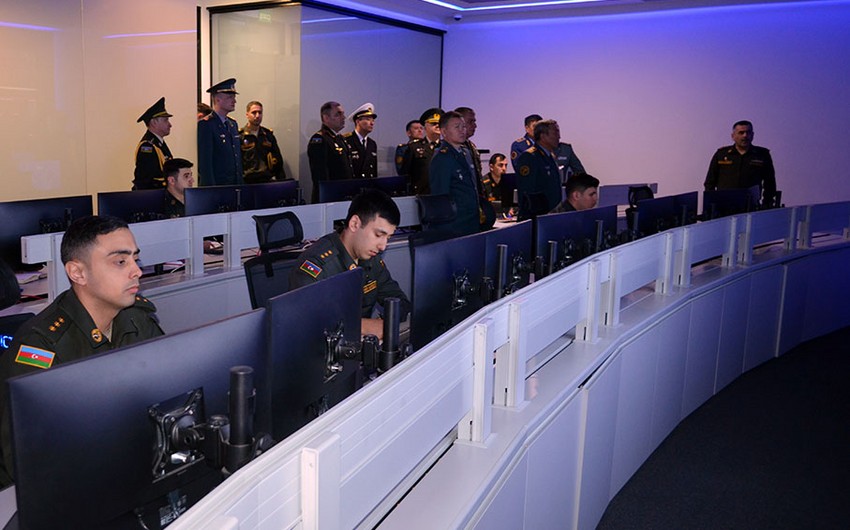 Chief of General Staff of Kazakhstan visits Central Command Post of Azerbaijan's Air Force