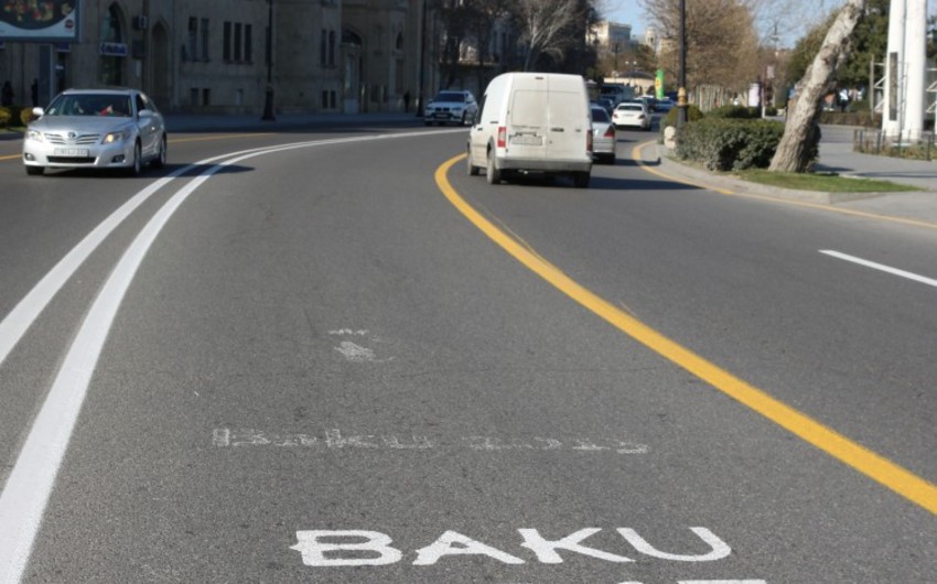 Restriction on yellow lanes for Baku 2017 Games abolished