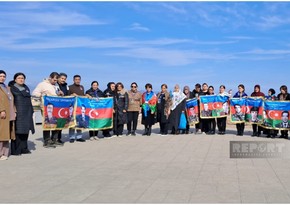 Families of missing Karabakh war soldiers visit liberated territories