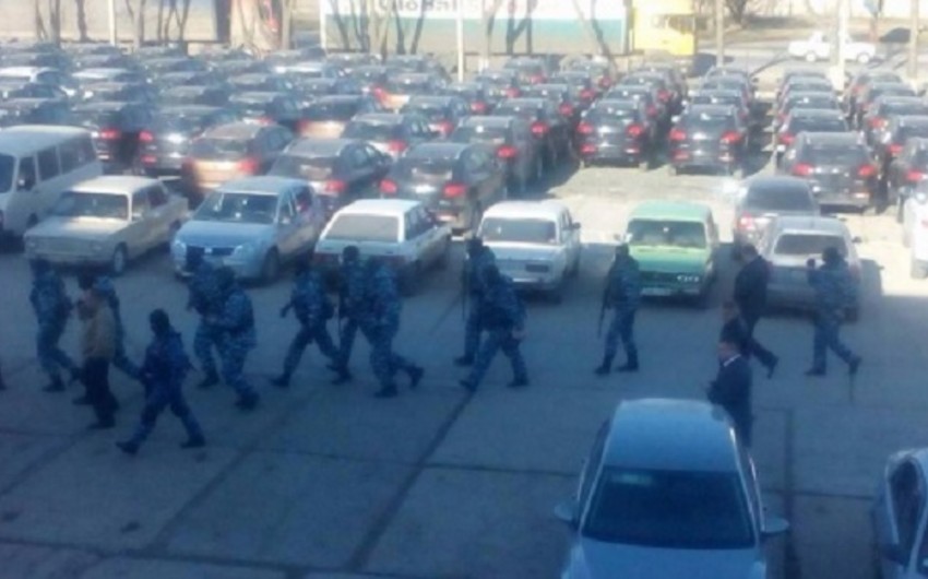​Rusiya hərbçiləri Krım tatarlarına aid telekanalın binasında axtarış aparıb