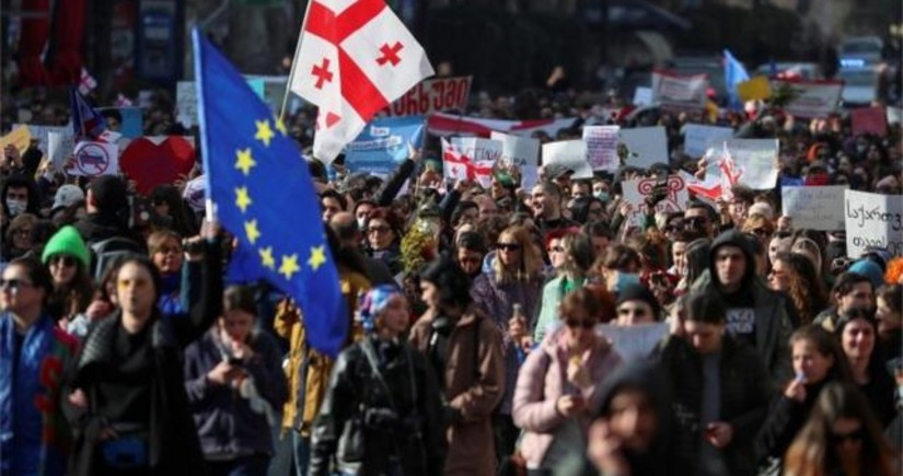 Students of 30 universities start strike in Georgia
