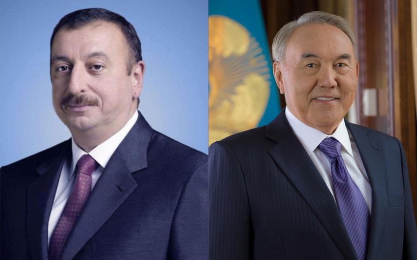 ​Nursultan Nazarbayev Azərbaycan Prezidentinə təbrik məktubu ünvanlayıb