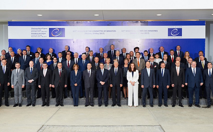 Mahmud Mammadguliyev attends the meeting of Committee of Ministers of Council of Europe