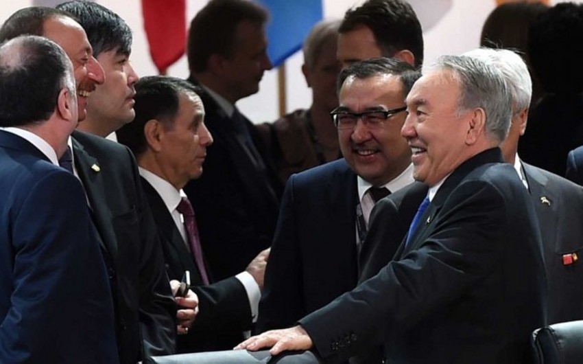 ​İlham Əliyev Vaşinqtonda Qazaxıstan prezidenti ilə görüşüb