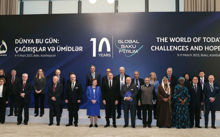 10th Global Baku Forum on “The World of Today: Challenges and Hopes” gets underway - UPDATED