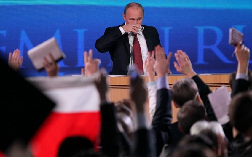 ​Vladimir Putin jurnalistlərə 11-ci dəfə illik hesabat verəcək