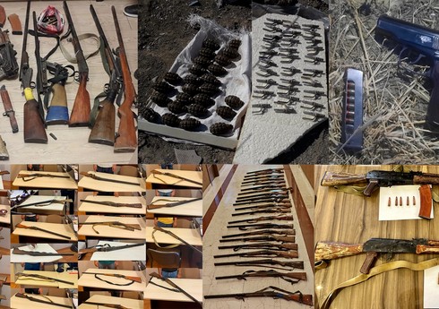 На Абшероне граждане сдали полиции 64 единицы оружия и 33 гранаты