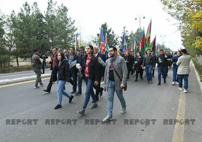 В Тертере прошло шествие в связи с Днем Победы