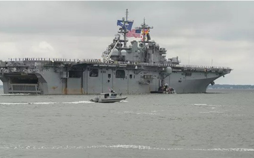 США направят на Ближний Восток десантный корабль и батальон пехотинцев