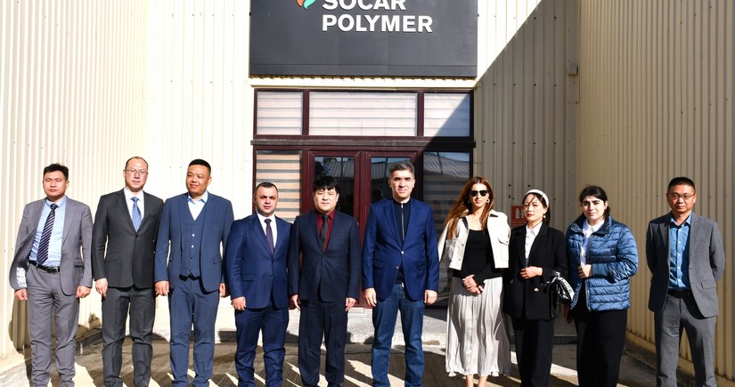 Китайская делегация посетила Сумгайытский химический промпарк