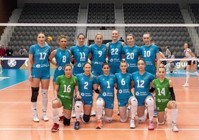 Azərbaycanın qadınlardan ibarət voleybol millisi Qızıl Avropa Liqasında məğlub olub