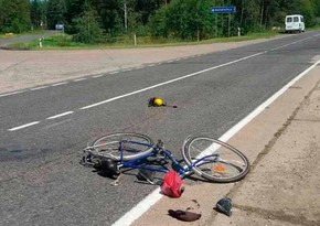 Cəlilabadda 13 yaşlı velosipedçini avtomobil vurdu