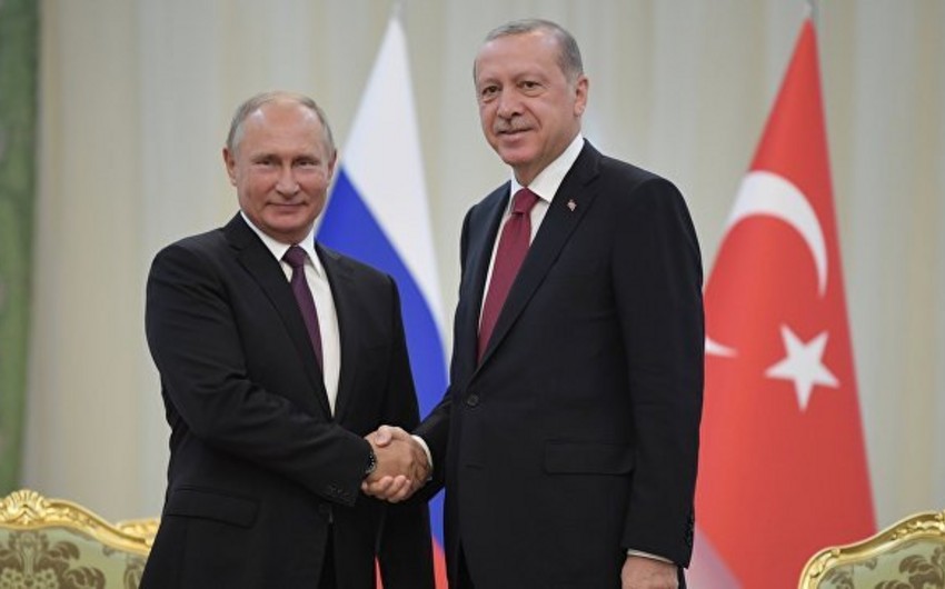 Путин обсудит с Эрдоганом вопросы двустороннего сотрудничества