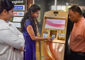 В Индии заработал первый в мире банкомат по продаже золота