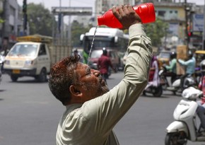 Рабочий умер от теплового удара в Нью-Дели
