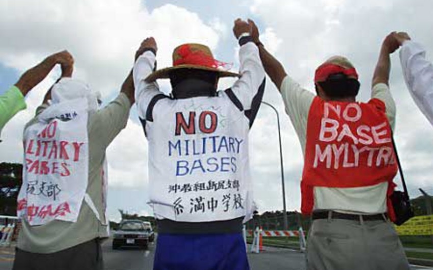 ​В Японии возобновлены работы по переносу базы США, несмотря на протесты