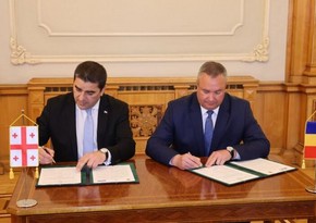 Председатели парламентов Грузии и Румынии подписали декларацию о сотрудничестве