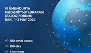 Program of 1st day of VI World Forum of Intercultural Dialogue announced