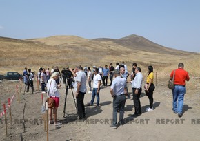 Journalists from Turkic Council states get acquainted with demining process in Fuzuli