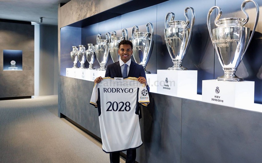 Rodrygo renews his Real Madrid contract until 2028