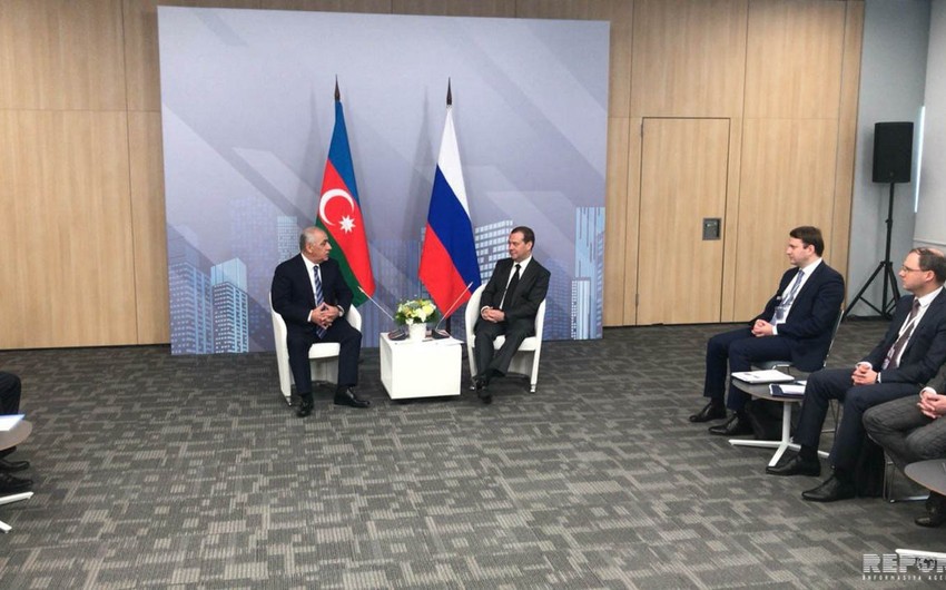 Prime Ministers of Azerbaijan and Russia meet in Moscow