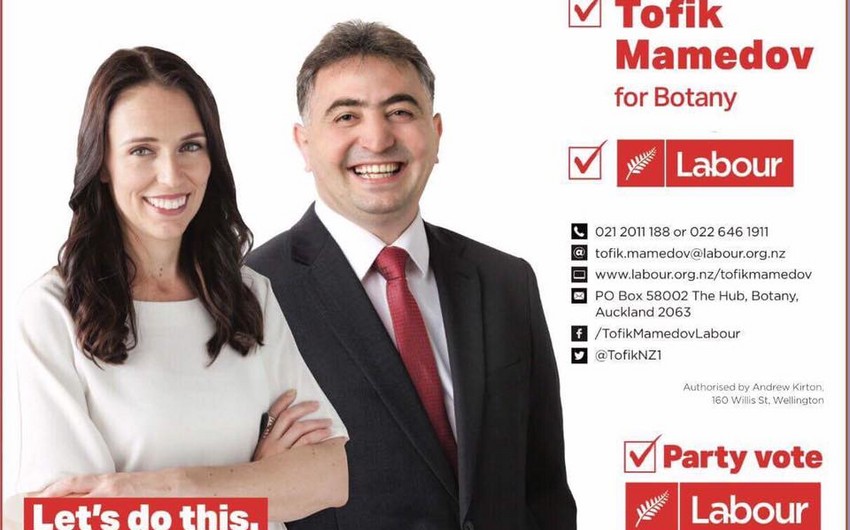 Проживающий в Новой Зеландии азербайджанец выдвинул кандидатуру в депутаты