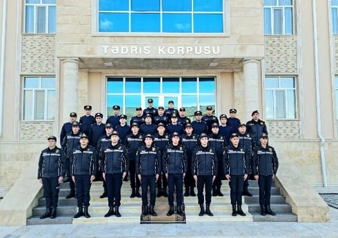 В Нахчыване прошла церемония присяги 32 молодых полицейских