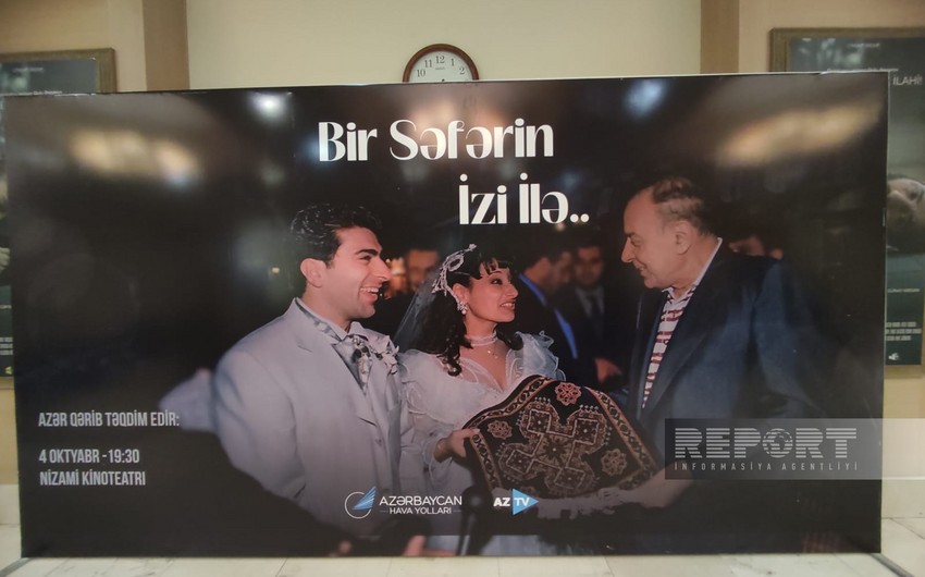 Bir səfərin izi ilə filminin təqdimatı olub