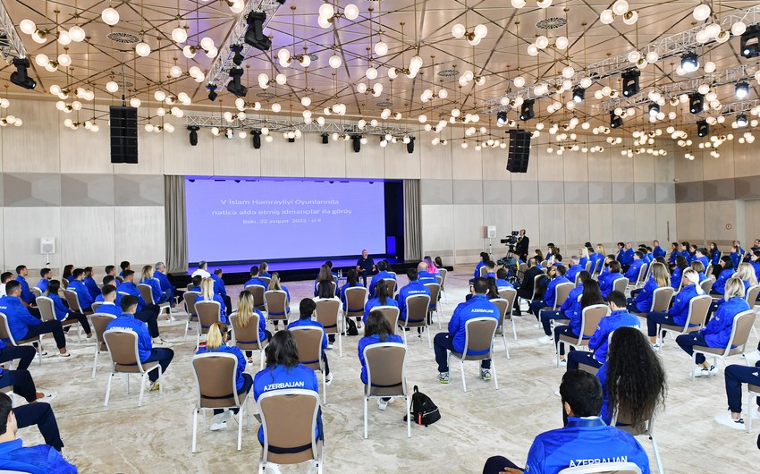 Ilham Aliyev: Athletes highly appreciate changes 