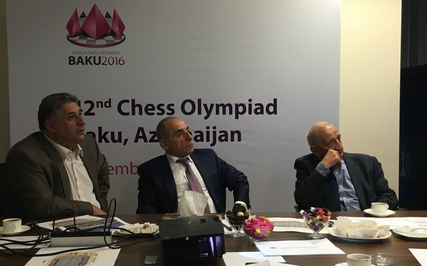 ​В Баку прошло заседание в связи со Всемирной шахматной олимпиадой
