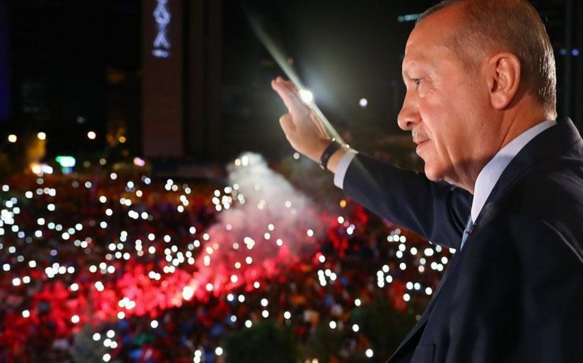 Ərdoğan: Türkiyə bütün dünyaya demokratiya dərsi verdi - VİDEO