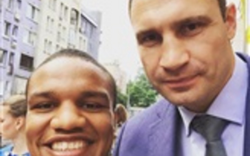 First European Games winner gets flat for selfie with Vitali Klitschko