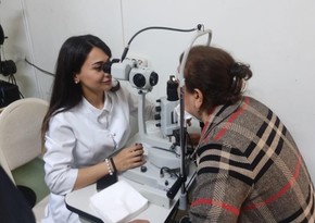 Sumqayıt Tibb Mərkəzi 120-dən çox vətəndaşı oftalmoloji müayinədən keçirib
