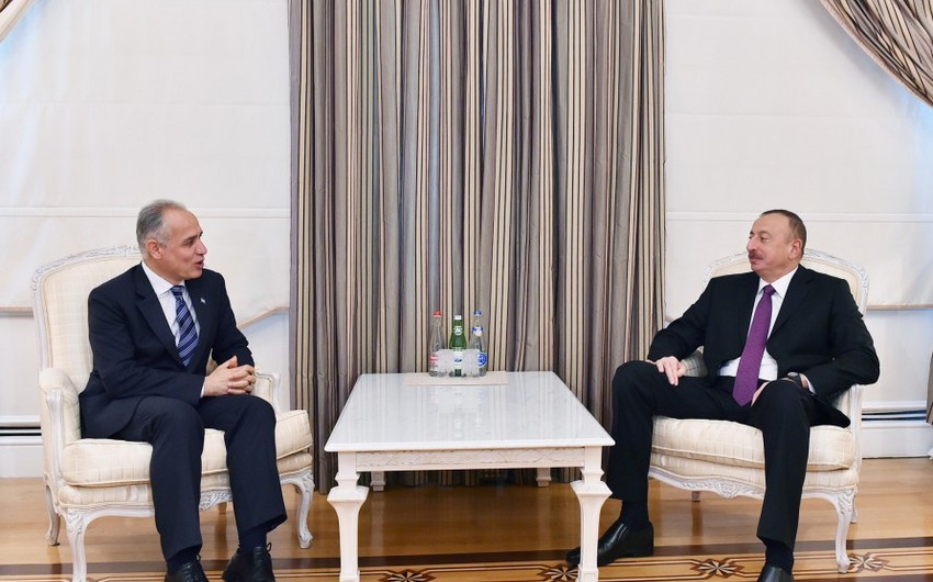 ​Президент Ильхам Алиев принял новоназначенного резидента-координатора ООН в Азербайджане