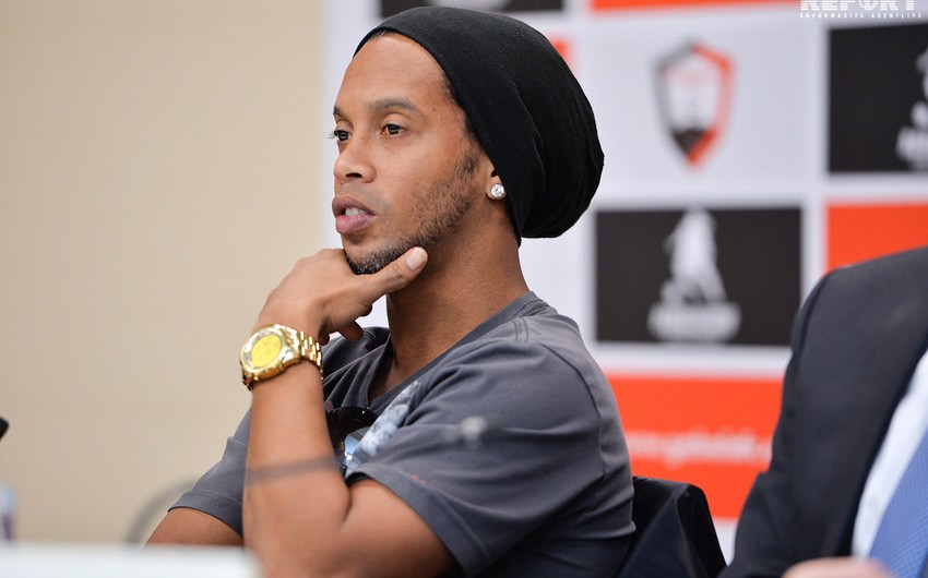 Ronaldinho: I've heard earlier good words about Azerbaijan