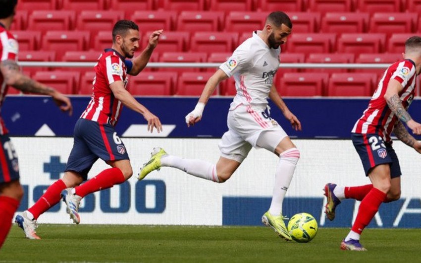 İspaniya La Liqası: Atletiko - Real Madrid oyununda qalib müəyyənləşmədi