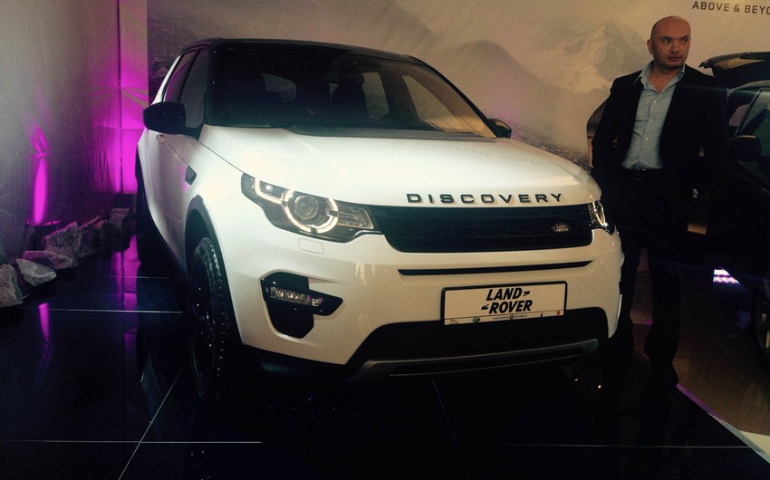 Bakıda yeni Land Rover Discovery avtomobilinin təqdimatı keçirilib - FOTO