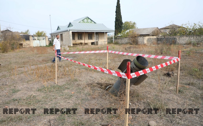 Двигатель выпущенной армянами ракеты упал в сад жителя Тертера