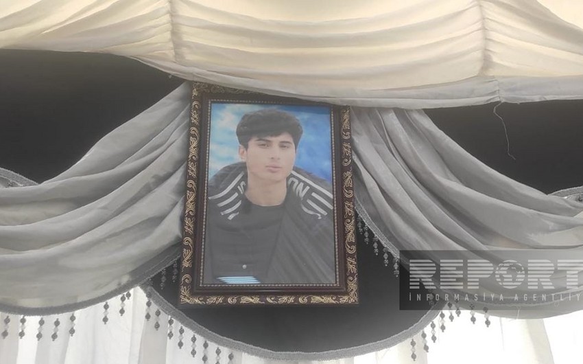В Гяндже прощаются с погибшим в Турции студентом