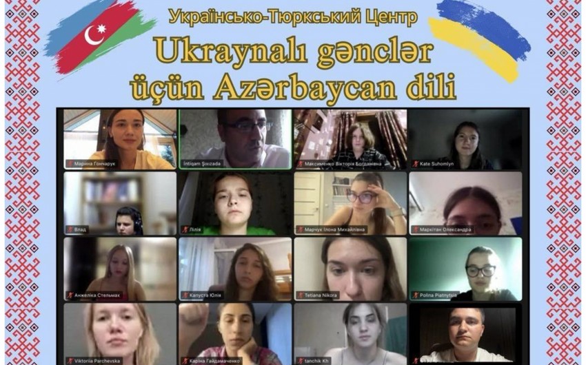 Free elective course on studying Azerbaijani language launched in Ukraine