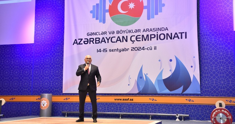 Ağırlıqqaldırma üzrə Azərbaycan çempionatı və birinciliyinin açılış mərasimi keçirilib