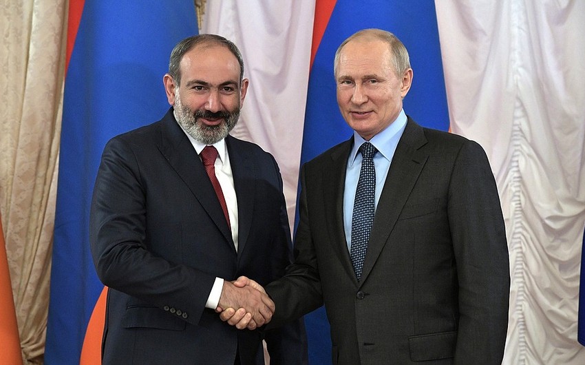 Путин и Пашинян обсудили ситуацию на армяно-азербайджанской границе 
