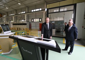 President Ilham Aliyev participates in inauguration of small hydropower stations - UPDATED
