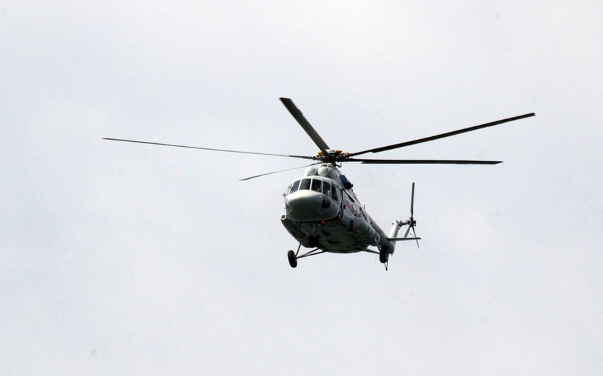 Helicopter crashes on Saudi border, five injured