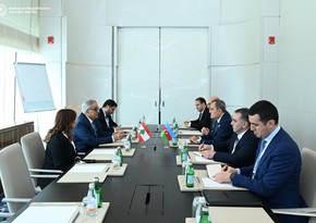 Главы МИД Азербайджана и Ливана обсудили перспективы развития сотрудничества
